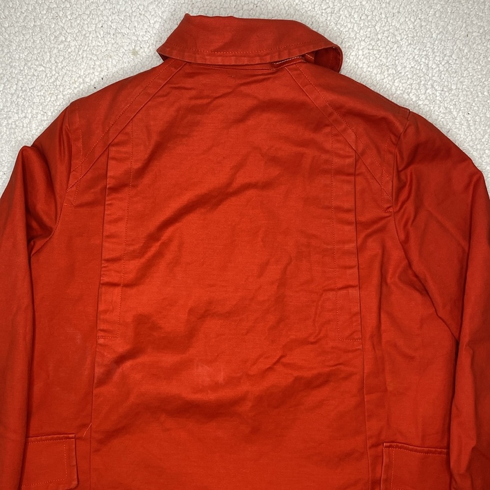 Pendleton Orange Overcoat: Size Extra Small - image 4